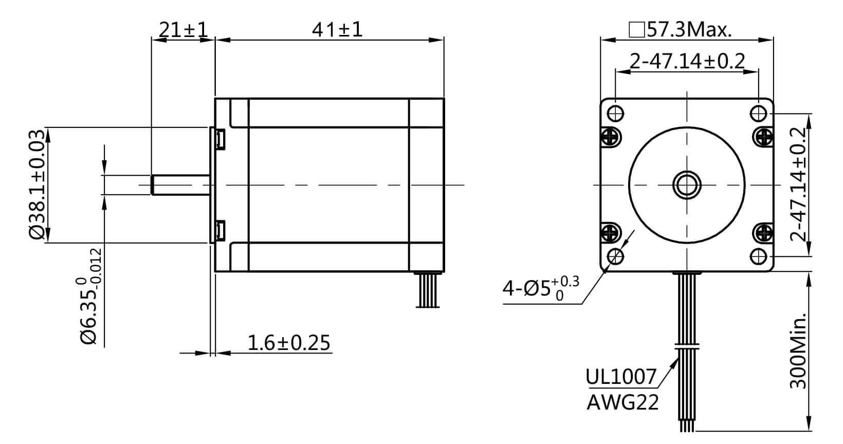 NEMA 23 stepper motor