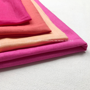 pure linen solid fabric