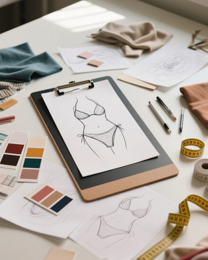 طراحی لباس شنا