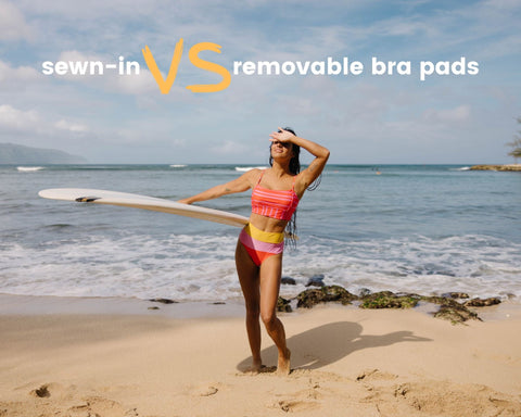 Wszyta wyjmowana wkładka do biustonosza VS