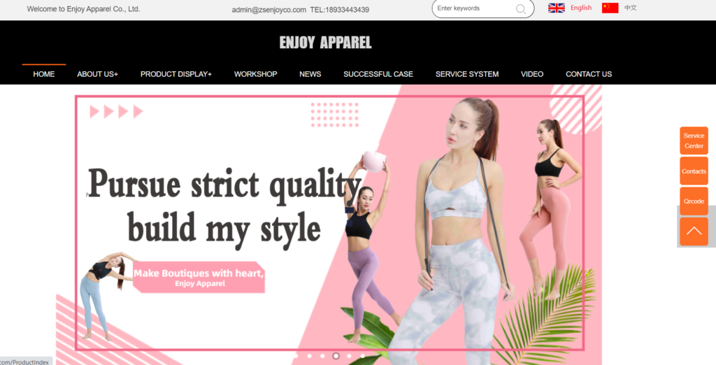 Ist Enjoy Apparel legitim?