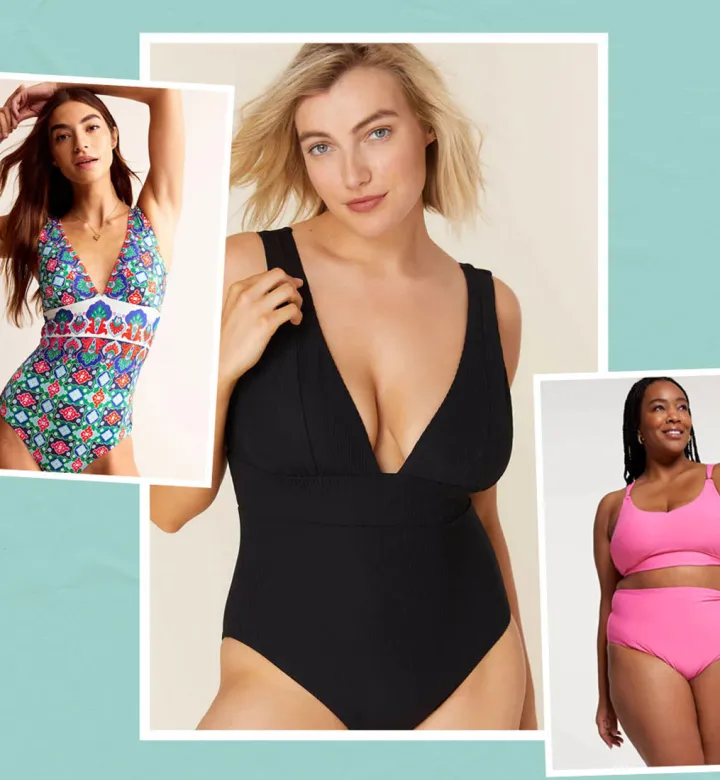 リンゴの形に合う水着は何ですか?