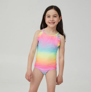  Bright Rainbow dizaina peldkostīms