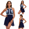 Fraen Zwee St&eacute;ck Tankini Swimwear