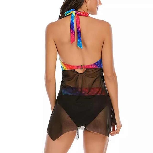 Tummy Control Jupo Tankini Strandvesto