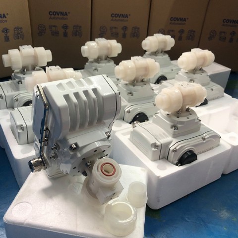  HK0018 Triple Clamp Food Grade Sanitary Electric Solenoid Valve Pabrik COVNA