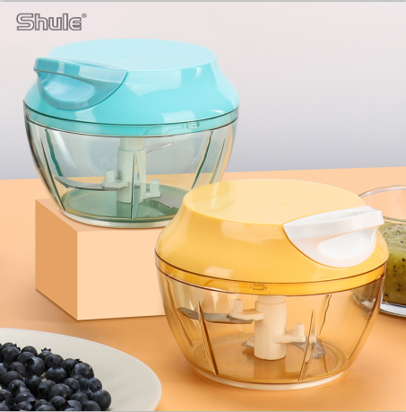 家用手动迷你多功能食物处理器/搅碎机