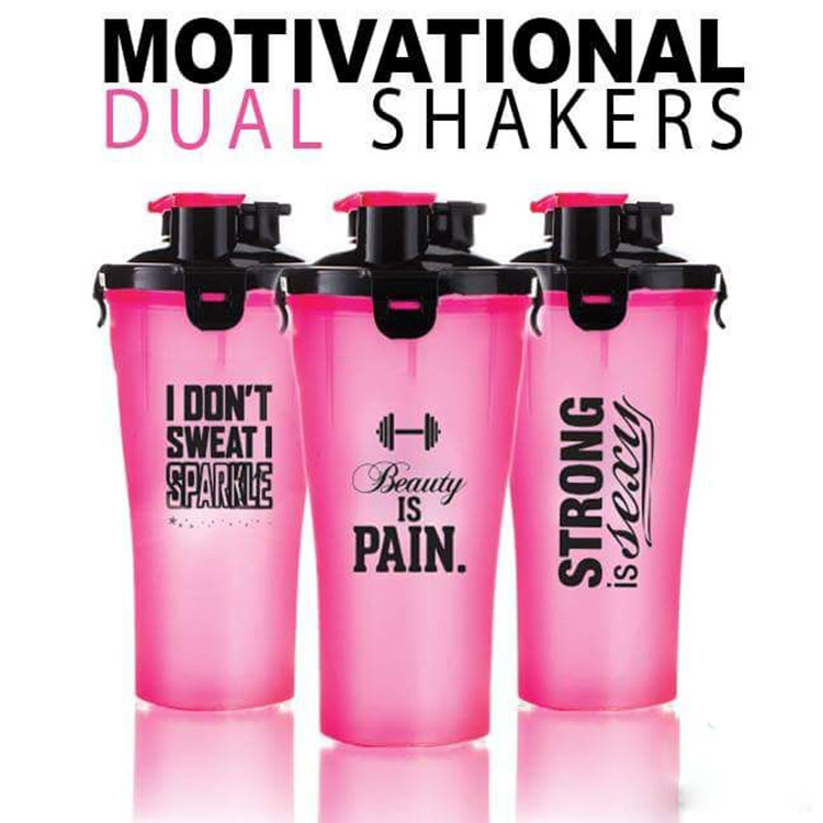 Gym Bottle Shaker Double Fitness Mixer Protein Shaker Bottle Bpa Buy