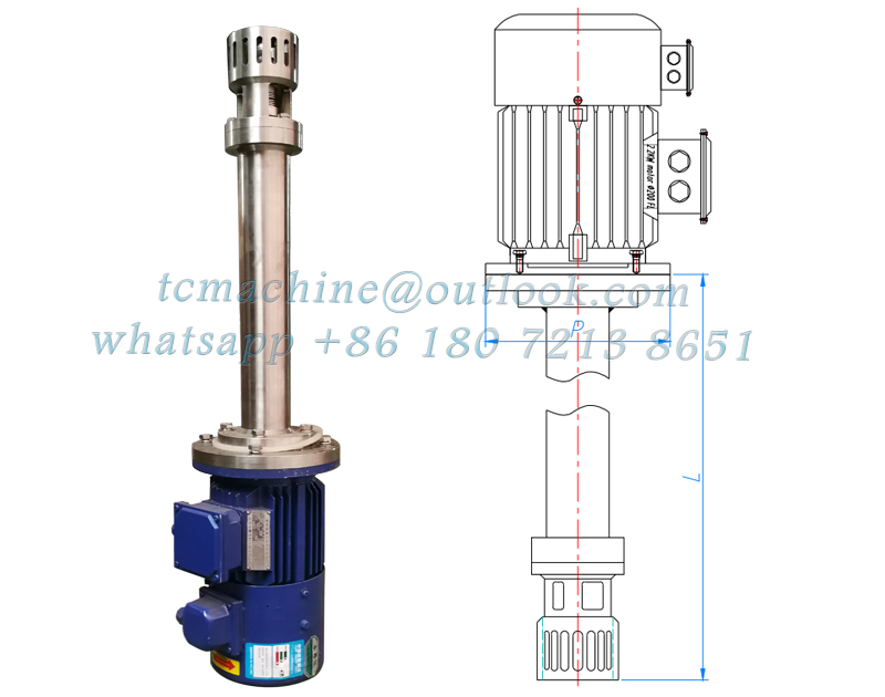 0~8000rpm High Shear Homogenizer (vacuum, variable-frequency and variable-speed motor)