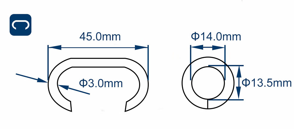 Cận cảnh k&igrave;m v&ograve;ng C-50