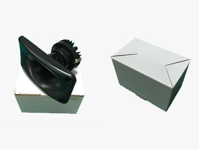 Neutralwei&szlig;e Kartonverpackung 640-640