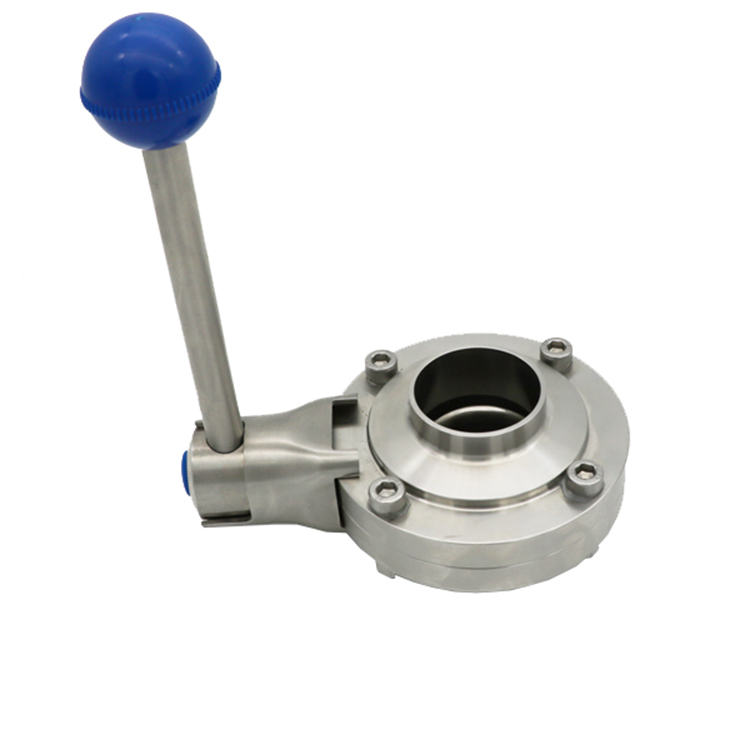 Sanitary Welded Butterfly Valve
