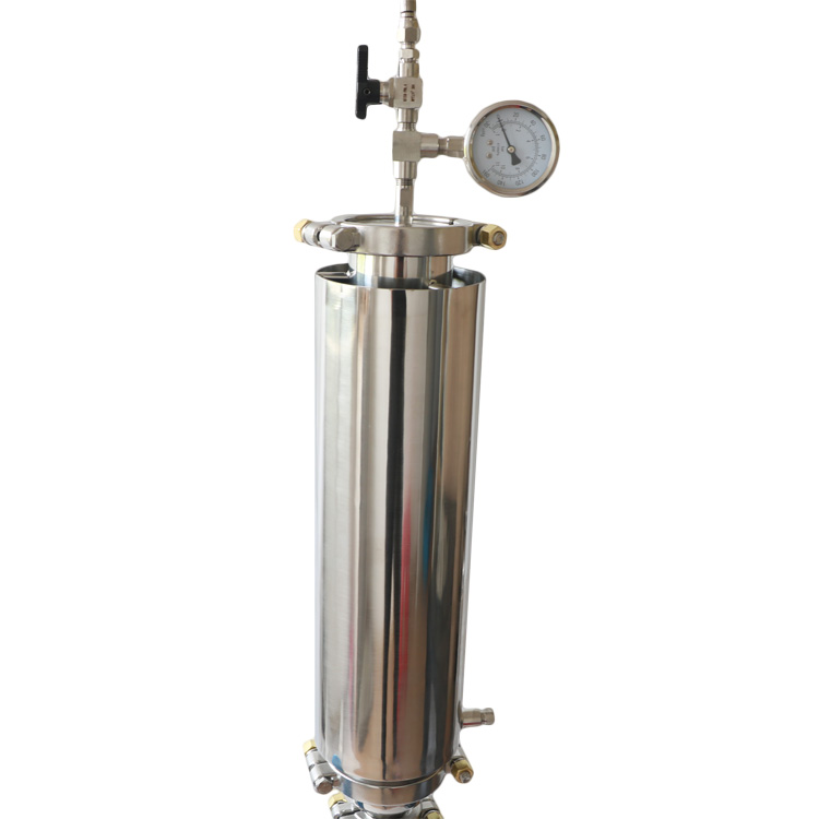1LB closed loop extractor with flat lid