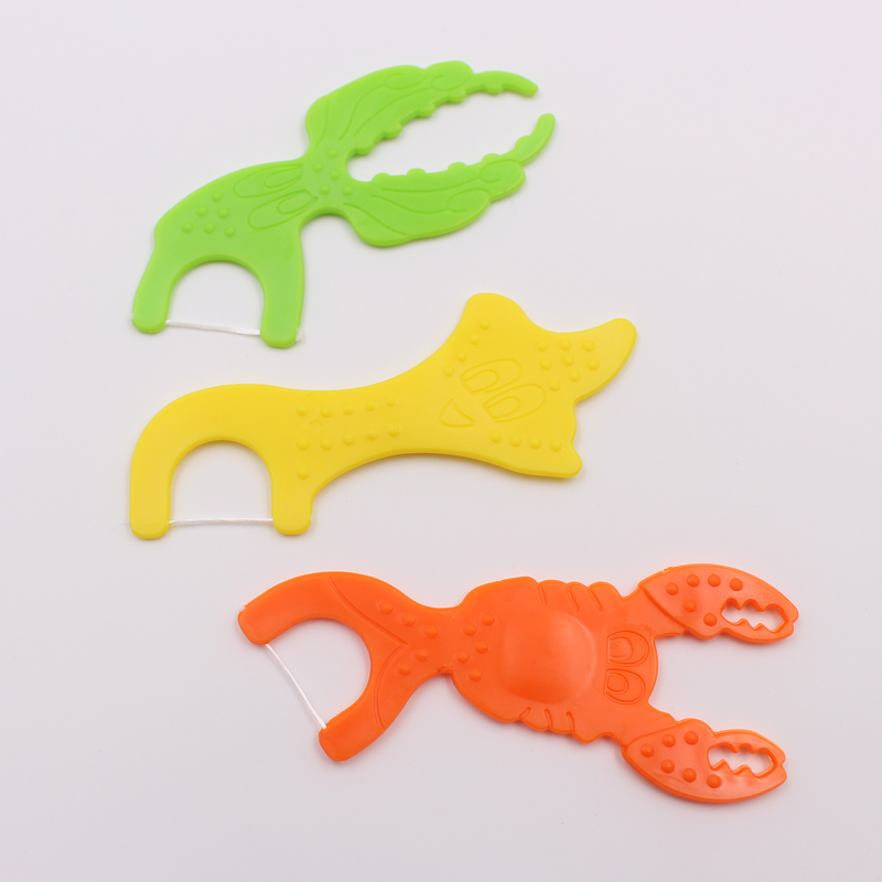 Flossers para niños en 4 tipos de animales marinos