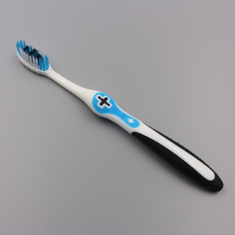 Cepillo de dientes para adultos, masajeadores con punta de goma