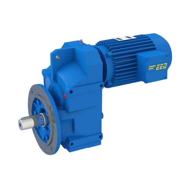 EED E-FF Parallel shaft-Helical Geared Reducer B5 Flange mounted