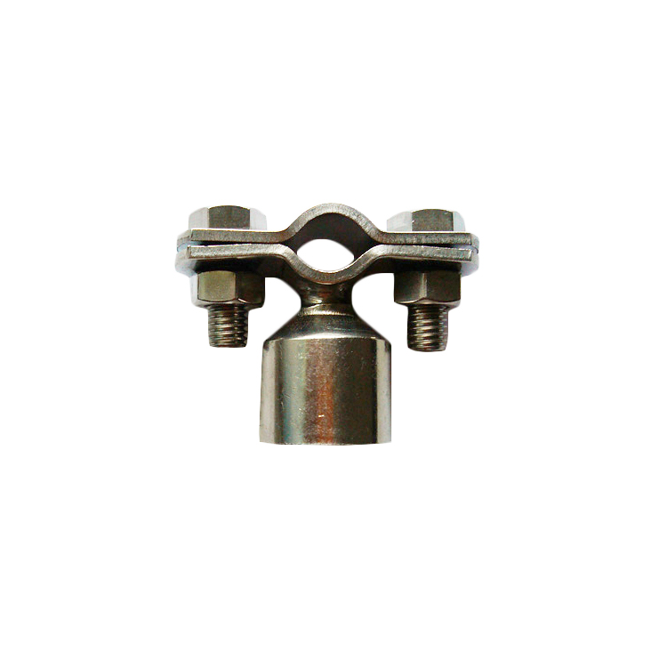 Hygienic SS304 NB Dairy Saddle Clip Hinged Type