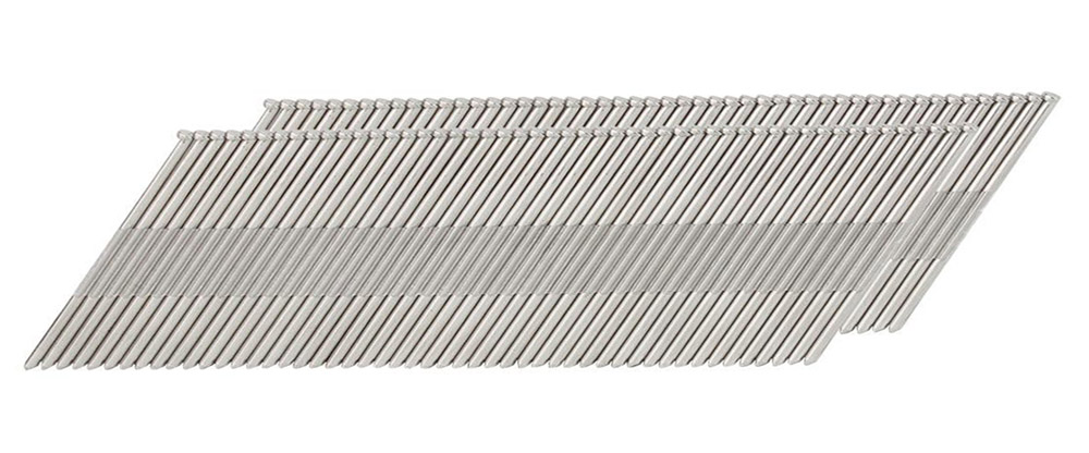 2 tommer finish s&oslash;m rustfrit st&aring;l 15 gauge 34 grader