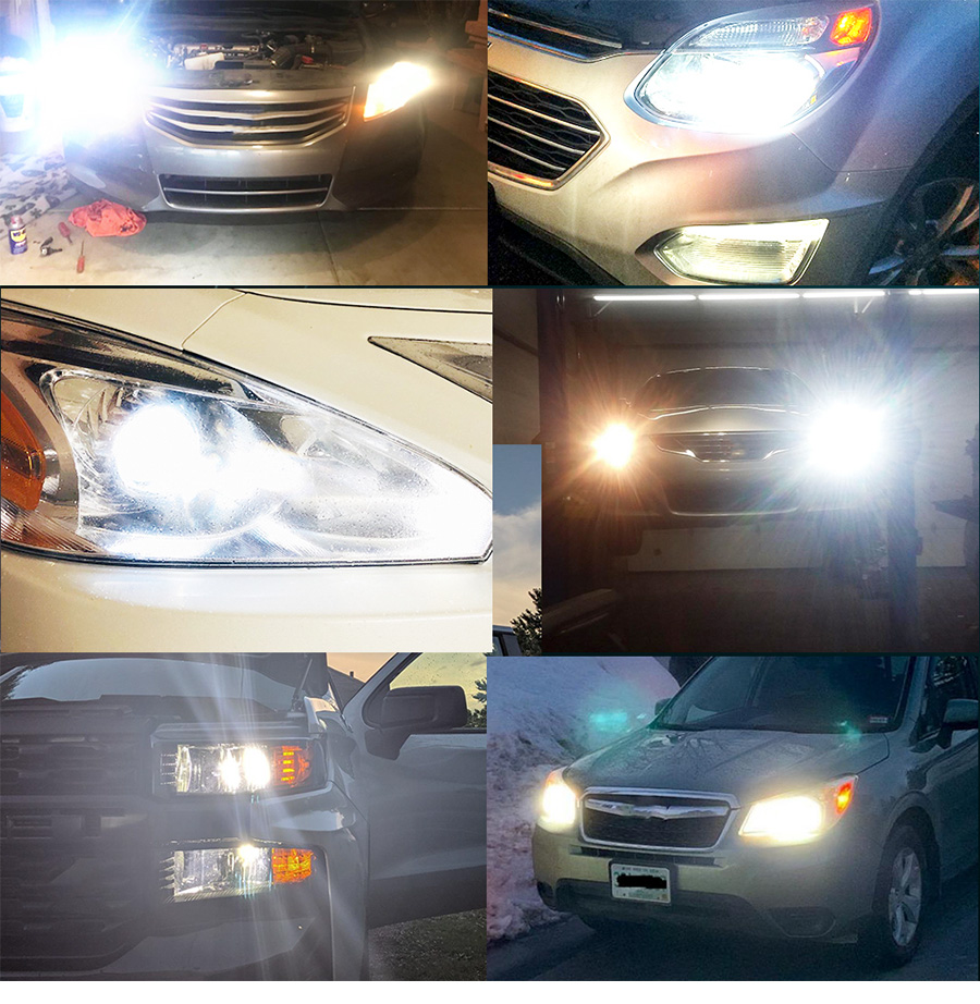 Aplicaci&oacute;n de bombilla de faro LED Jiuguang M3-H7