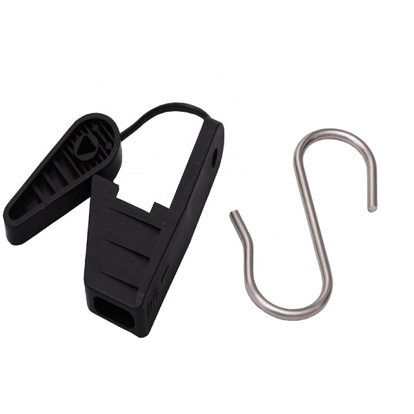 S-hook FTTH Cable Tension Clamp