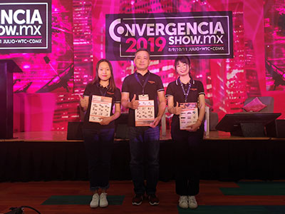Tuolima exhibió en CONVERGENCIA MX 2019 durante el 8 y el 11 de julio en la ciudad de méxico, lo que logró un gran éxito.