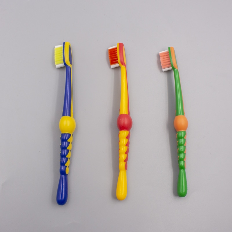 Brosse à dents pour enfants en forme de chenille