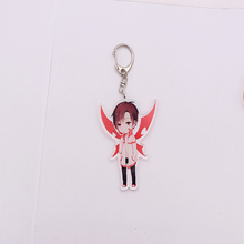Personalized Acrylic Custom Keychain boy Keychain with Ring