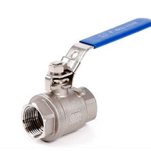 Female Full Port Stainless Steel 2piece Ball Valve 1000WOG
