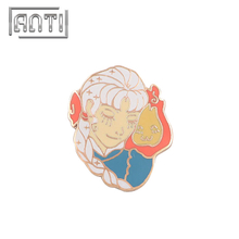 Cartoon Beauty Badge Enamel Pins Cute Baby Lapel Pin 