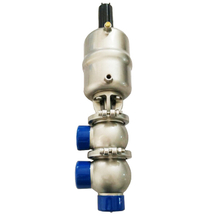 Hygienic Pneumatic Flow Divert Seat Change Over Valve