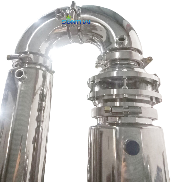 100L/hr Falling Film Evaporatorl With Heat Exchanger Column