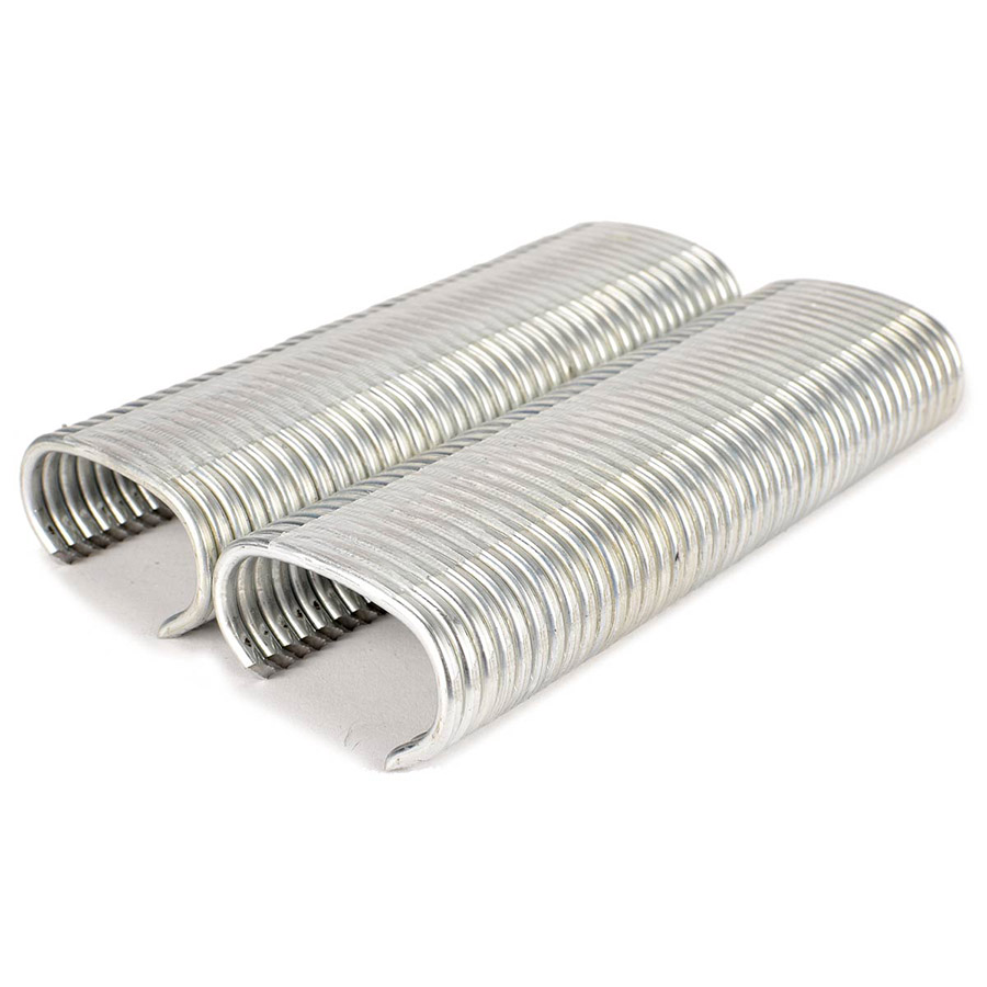 11GA C45 galvanizado Grampos em C para cercas, estofados, gaiolas para animais de estima&ccedil;&atilde;o e fixa&ccedil;&atilde;o de malha de arame