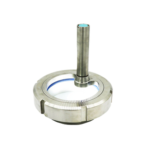 Sanitary Union Type Flashlight Sight Glass With LED Indicator