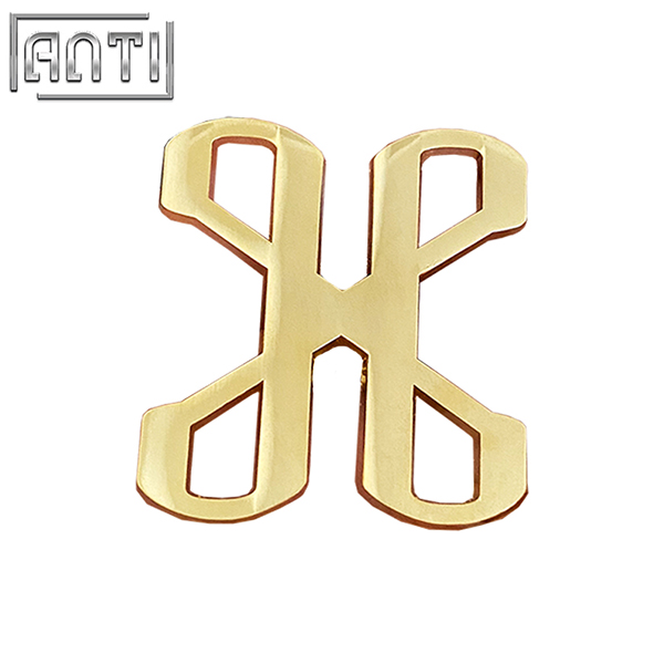 Gold High Quality Company Logo Badge Wholesale Custom art excellent design gold plating Die cast soft enamel Lapel Pin