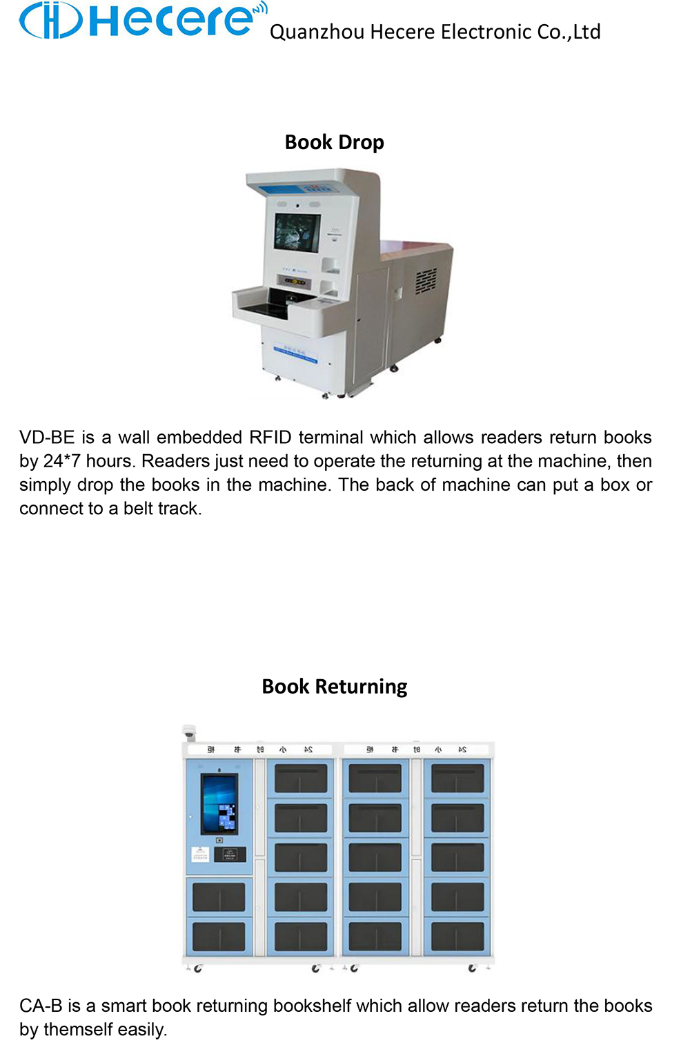 Solution de RFID Library System-2