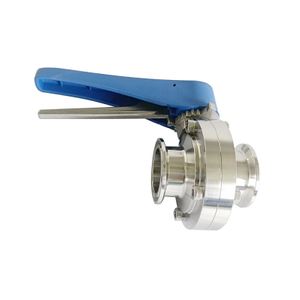 Tri Clamp Manual Butterfly Valves with Trigger Handle