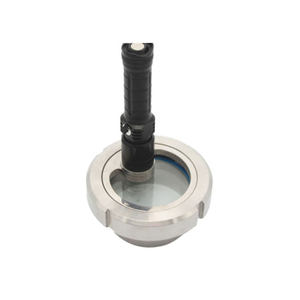 Sanitary Union Type Sight Glass with Indicator Viewing Port To Tank