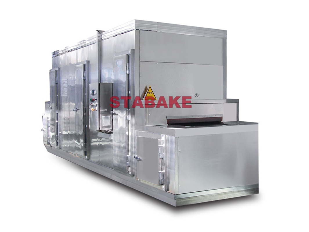 IQF vegetable freezing machine