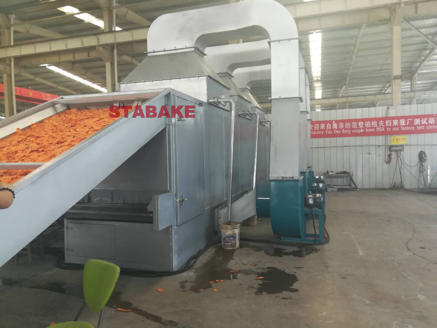 automatic mesh belt drying machine (2)