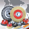 Shaft Circular Crimped Wire Brush, 8213 Series