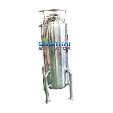 200LB Stainless Steel Double Jacketed Solvent Tank from China ...