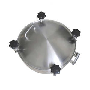 Sanitary Stainless Steel Pressurized Round Manhole Cover 