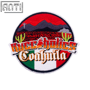 Custom Tour Mountain Road Embroidery Alphabet Art Excellent Design Club Sports Red Round Embroidery Boutique A Gift For Friend