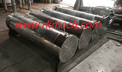 Shell and Tube Heat Exchanger with Customized Heat Exchange Area Made by Stainless Steel 304 / 316L