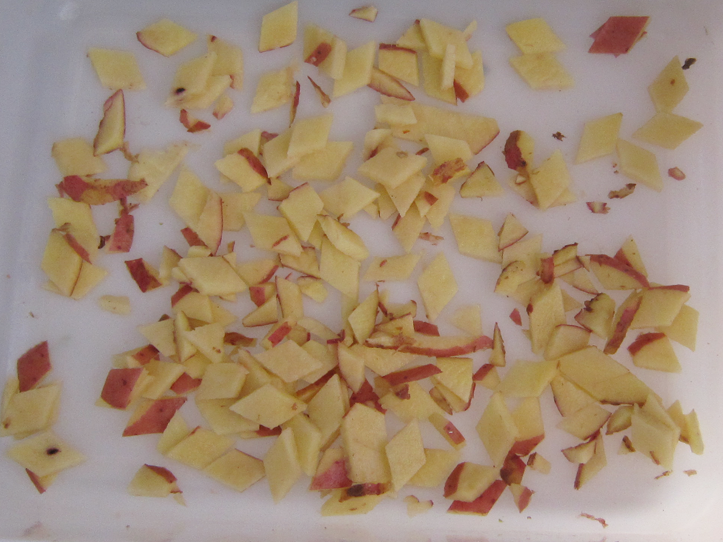 Potato Rhombic Cutting machine