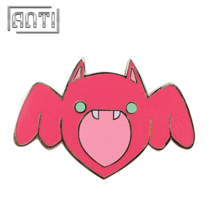 Cartoon Bat Lapel Pin Design 