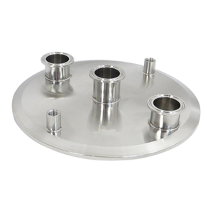 Stainless Steel End Cap with Dip Tube for Extractor