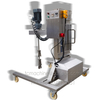 IBC mixer with hydraulic lift stainless steel high speed mixer for IBC tote
