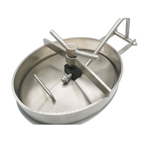Sanitary Oval Inward Manhole Lid for Pressure Vessel
