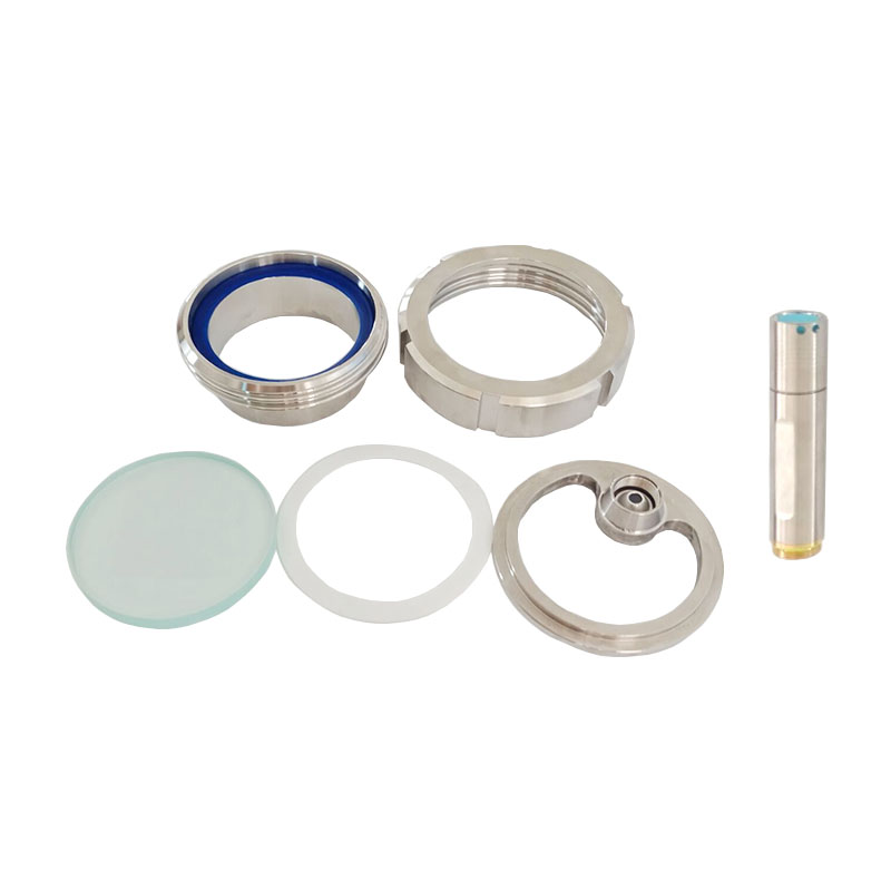 Sanitary Union Type Flashlight Sight Glass With LED Indicator